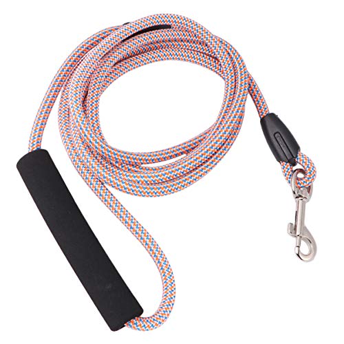 Hohopeti Hundeleine Aus Polyester 2m Lang 8mm Robuste Zugleine Für Hunde Pink Ideal Für Und Training Strapazierfähiges Haustierzubehör von Hohopeti