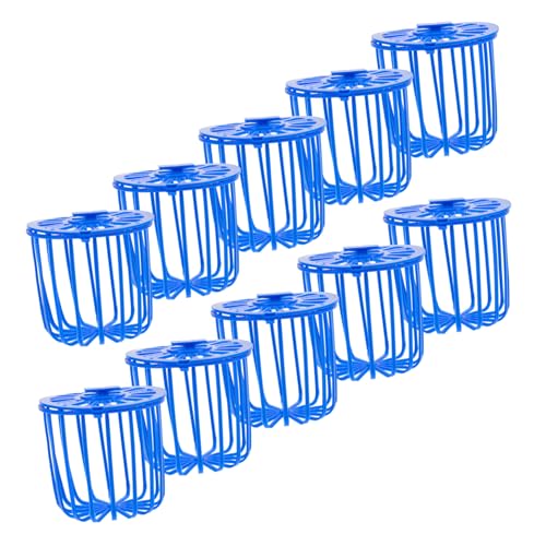 Hohopeti 10pcs Vogel Gemüse Feeder Hanging Typ Vogel Lebensmittelhalter Plastikfruchtkorb Lebensmittelbehälter von Hohopeti