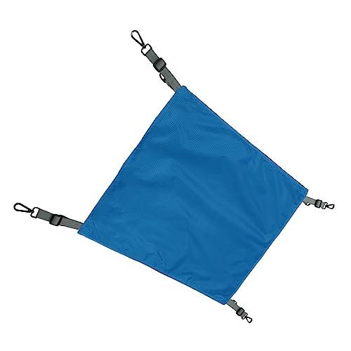 Hohopeti 1Stk Haustier Katze Hängematte abnehmbares Haustierbett kleine Kuscheltiere Katzenhängematte mit Riemen pet Bed haustierfeldbett tierisches Hängenest Haustierzubehör Nylon Blue von Hohopeti