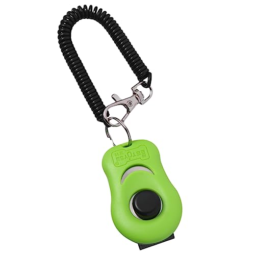 Hohopeti 1Stk Schaltflächenklicker Hunde pfeifen Dog Whistles Clicker-Training Hunde-Trainingszubehör hundetraining Hundesachen Klicker trainieren Haustier Clickertraining für Hund von Hohopeti