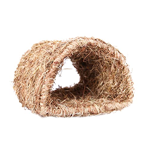 Hohopeti 1Stück Spielplatz Tunnel Handgefertigtes Nest aus Naturmaterialien für Haustiere für Zwergkaninchen und Kleintiere Hohopeti 1Stück Spielplatz Tunnel Handgefertigtes Nest aus Naturmaterialien für Haustiere für Zwergkaninchen und Kleintiere von Hohopeti