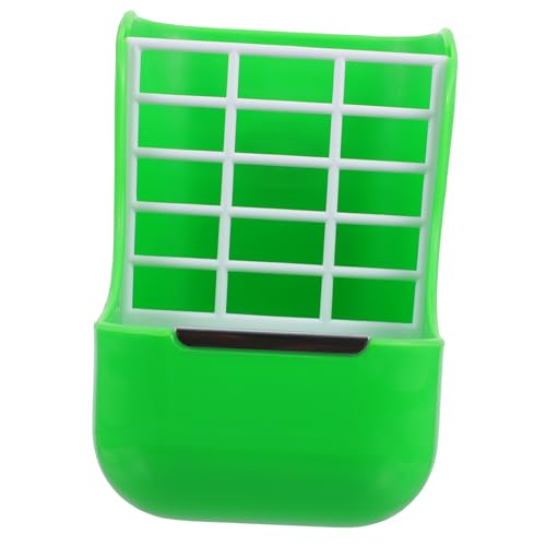 Hohopeti 1stk Hasengrasständer Häschen-grashalter Häschen-Feeder Spielzeug Zur Futtersuche Für Kaninchen Hasenfutter Hamsterfutter Hasenhalter Spielzeug-Haustiere Essen Plastik Green von Hohopeti