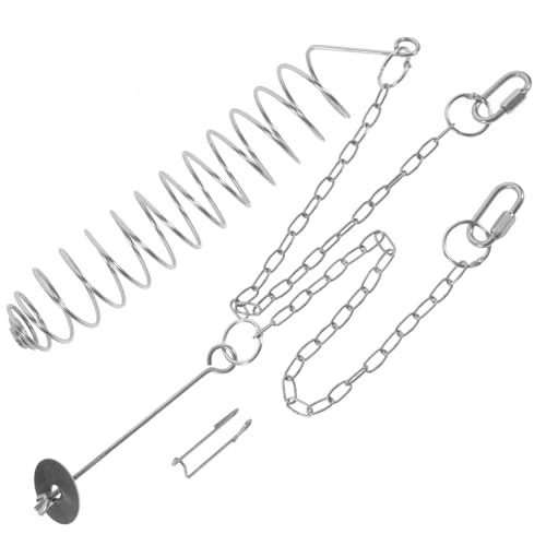 Hohopeti 2 Stück Edelstahl Papageien Vogelfutterregal Papageien Obstgabeln Vogelfuttergabeln Vogelzubehör Vogelspielzeug Vogelkäfig Getreide Weizenhalter Papageienfutterhalter von Hohopeti