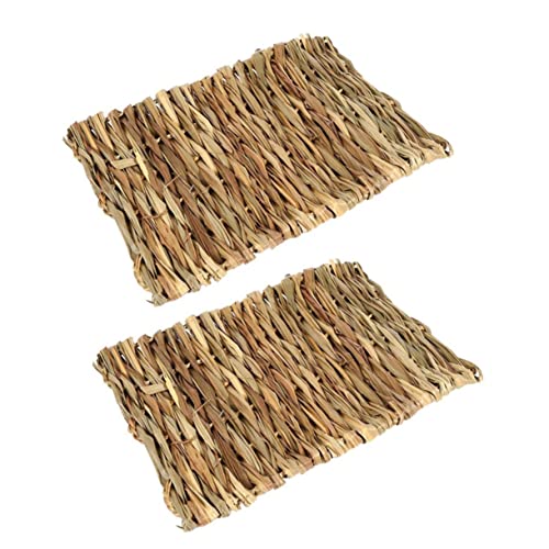 Hohopeti 2 Stück Pet Mat aus Essbarem Gras für Kleintiere Wie Meerschweinchen und Kaninchen als Kau Füttern Käfigen Hohopeti 2 Stück Pet Mat aus Essbarem Gras für Kleintiere Wie Meerschweinchen und Kaninchen als Kau Füttern Käfigen von Hohopeti