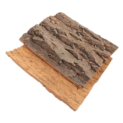 Hohopeti 2 Stück Teiliges Korkrinden Terrarium Flexible Klettermatte aus Weicher Baumrinde Langlebiges Reptilien Habitat mit Schnittbarem Hintergrund für Gecko Chamäleon Schildkröte Hohopeti 2 Stück Teiliges Korkrinden Terrarium Flexible Klettermatte aus Weicher Baumrinde Langlebiges Reptilien Habitat mit Schnittbarem Hintergrund für Gecko Chamäleon Schildkröte von Hohopeti