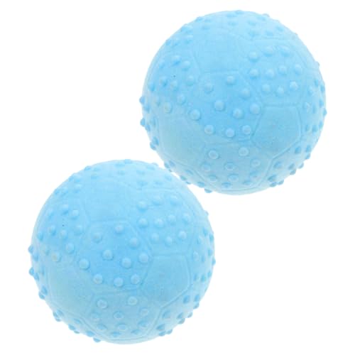 Hohopeti 2st Hundespielzeugball Hundebälle Spielzeugball Für Haustiere Hundespielzeug Zum Spielen Kleiner Hundeball Kaubälle Für Hunde Ball Für Hund Lustige Hundespielzeuge Welpenball Gummi von Hohopeti