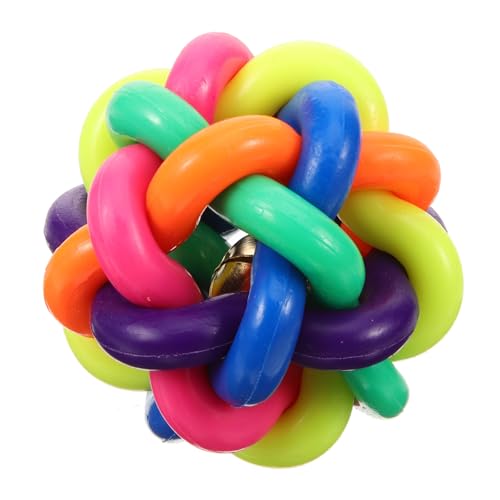 Hohopeti 3St Bissfester Ball für Hunde Hundeball Plüschtiere Flauschige Kuscheltiere knete Spielzeug kauspielzeug chew Toy quietschendes Spielzeug für Hund quietschende Spielzeuge Colorful von Hohopeti