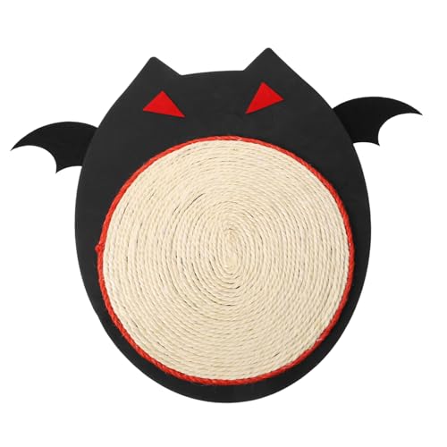 Hohopeti 3St Kratzmatte für Katzen Halloween spielmatten cat Toys Katzen spielsachen katzenliege horizontaler Katzenkratzer Kratzsofa für Katzen Katzenbedarf Kratzspielzeug für Katzen Black von Hohopeti