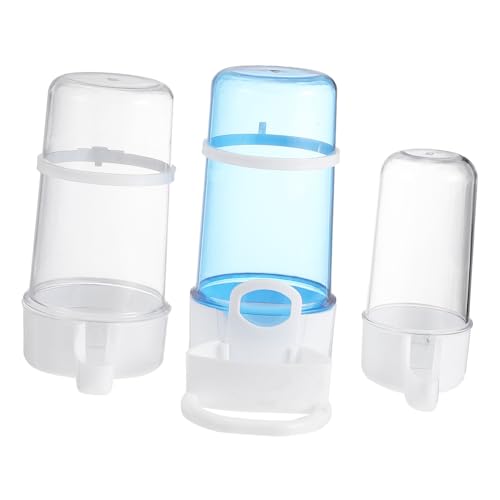 Hohopeti 3er Set Automatische Vogeltränke 200ml & 415ml Wasserspender Für Vögel Praktische änke Für Vogelkäfige Zufällige Farben Und Designs von Hohopeti