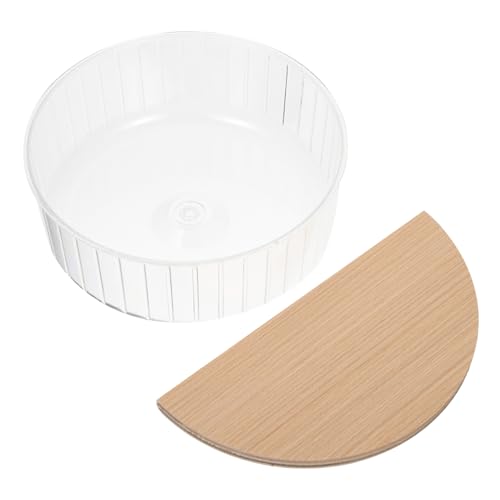 Hohopeti 3st Sandbad Für Hamster Badewanne Für Haustiere Badezubehör Minibehälter Hamster Gräbt Sandbadewanne Badezimmer Für Kleine Tiere Hamster Toilette Mini-Badezimmer Acryl Khaki von Hohopeti