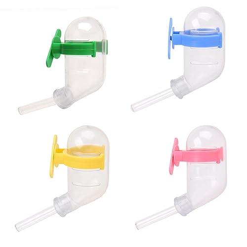 Hohopeti Wasserspender für Mäusekäfige 60 ml Hamsterflasche Hamster-Wassernapf Heimtierbedarf Haushalts-Tränke für Haustiere Haustier-Wasserbrunnen Kaninchen-Wassernapf von Hohopeti