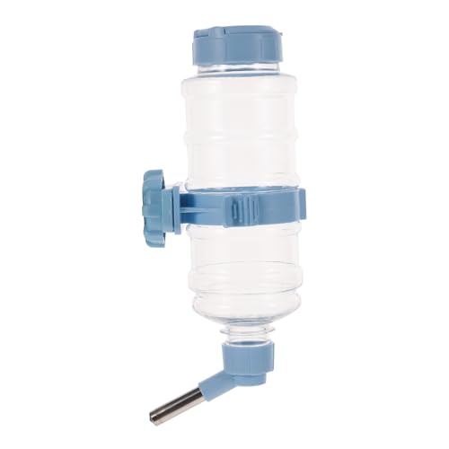 Hohopeti 473ml Hängende Trinkflasche Für Haustiere Auslaufsichere Wassertränke Für Kaninchen Und Andere Kleintiere Kreative Futterstation Mit Kugelventil von Hohopeti