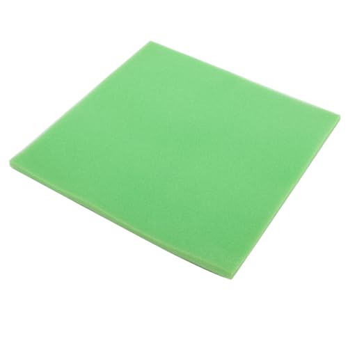 Hohopeti Aquariumfilterzubehör Schwamm wasserreiniger hauswasserfilter Filter für Reptilien Aquarium-Filtermatte Filterpad Fischteich-Schwammfilter Reinigungsfilter für Aquarien Light Green von Hohopeti