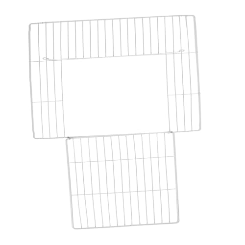 Hohopeti Cat Cage Door Panel Inwardfolding Iron Mesh Replacement for Pet Enclosures Playpens Crates Secure Entry Prevent Escape Modular Design Hohopeti Cat Cage Door Panel Inwardfolding Iron Mesh Replacement for Pet Enclosures Playpens Crates Secure Entry Prevent Escape Modular Design von Hohopeti