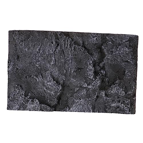 Hohopeti Realistische 3D Reptil Tank Dekoration Board Pu Material Schildkröte Aquarium Reptil Lebensraum Hintergrund von Hohopeti