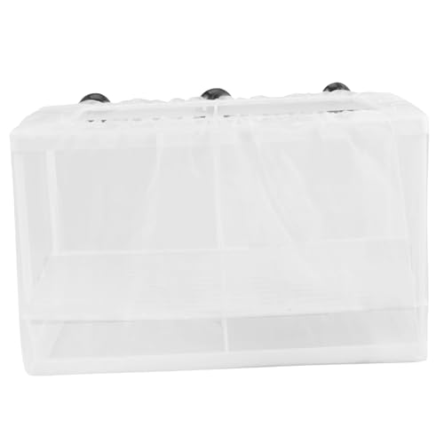 Hohopeti Fish Tank Box Fisch Isolation Box Kleine Schluckkasten Fine Mesh Design Fisch Laich Inkubator von Hohopeti