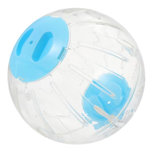 Hohopeti Hamster-Gymnastikball Laufspielzeug Für Hamster Transparenter Hamsterball Zubehör Für Kleintierkäfige Guinea Rad Kleine Tiere Trainieren Laufspielzeug Rattenlaufbälle Mausball STK von Hohopeti