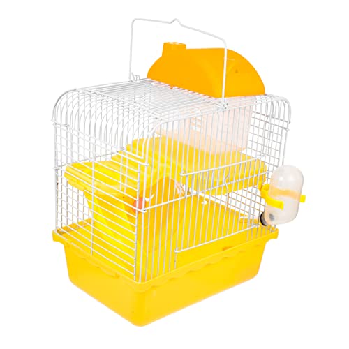 Hohopeti Luxus Orange Hamster Käfig Meerschweinchen Schloss Chinchilla Haustier Nest Spielen Spielzeug von Hohopeti