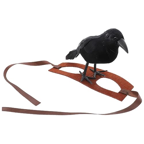 Hohopeti Kopfbedeckung Für Haustiere Halloween-Vogel-Stirnband Hundefest-Stirnband Cosplay-Stirnband Halloween-Hunde-Stirnband Partyzubehör Stirnbänder Lieferungen Plüsch Hundekopf von Hohopeti