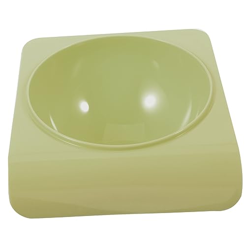 Hohopeti Haustiernapf tierfutter pet Supplies hundekot cat Bowls Hunde kaustangen Hundenapf Fressnäpfe für Hunde Futternapf für Hunde Katzenfutter Hundefutter Plastik Light Green von Hohopeti