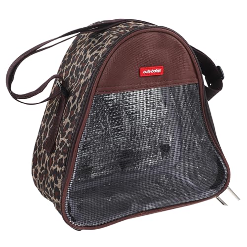 Hohopeti Haustiertasche pet Tasche Outdoor Tasche Haustierbeutel Kaninchen-Aufbewahrungstasche Aufbewahrungstasche für Spielzeug Transportbox für Katze Reisetasche für Haustiere Coffee von Hohopeti