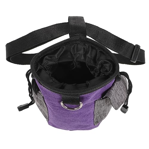 Hohopeti Hundetraining Tasche Für Snacks Praktische Bauchtasche Für Hunde Mit Viel Platz Für Leckerlis Handyfach Und Kotbeutelspender Outdoor Futterbeutel Ohne Logo von Hohopeti