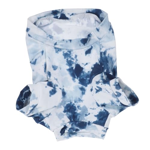 Hohopeti Hundekleidung Party-Haustier-kostüm Atmungsaktives Haustierhemd Sommer-welpen-Shirt Waschbare Haustierkleidung Schönes Hundeshirt Outdoor-haustierkleidung Polyester Sky-Blue von Hohopeti