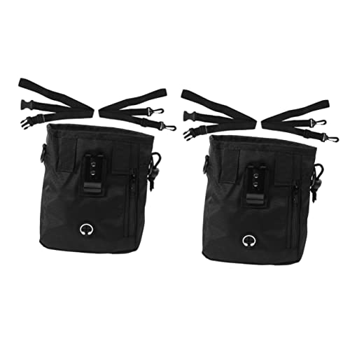 Hohopeti 2st Leckerli-Tasche Für Haustiere Hund Gürteltasche Trainingsleckerlis Für Hunde Ködertasche Hundespaziergang-leckerli-Tasche Pet Out Trainingsgürteltasche Welpen Spender Nylon von Hohopeti