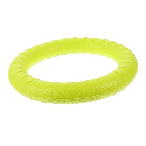 Hohopeti Trainingsring Für Hunde Haustier Spielzeug Schwimmspielzeug Für Hunde Spielzeug Zur Haustierjagd Bissfestes Hundespielzeug Tiere Spielzeug Welpe Hunde-Flyer-disc Light Green Eva von Hohopeti