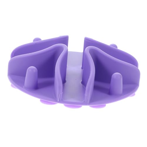 Hohopeti langsamer Zubringer augplatte Suction Cup schnapsbrett Hunde Accessories kackende Hunde Hundenäpfe Haustier Langsamer Fressnapf für Hunde Cartoon-Tierfutternapf Kieselgel von Hohopeti