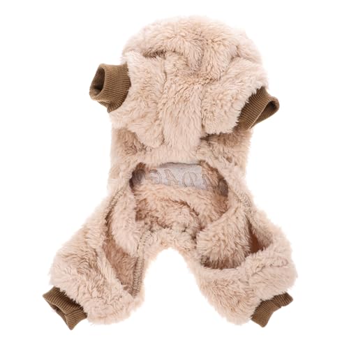 Hohopeti Warmer Wintermantel für Hunde aus Polyester Dicke Haustierkleidung Bequeme Hunde-Outfits für Hunde von Hohopeti