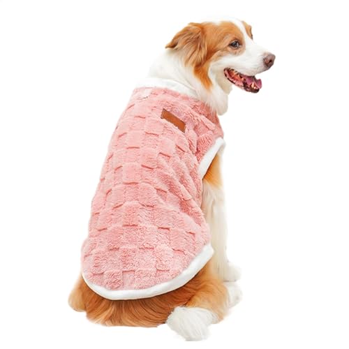 Holdes Hundepullover, Hundeweste für den Winter,Warme Hundekleidung für den Winter - Winddichter Pullover für Hunde, Heimtierbedarf für kleine mittelgroße Hunde großer Rassen von Holdes