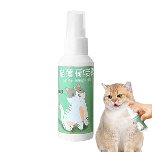 Holdes Katzenminze-Spray für Katzen,Katzenminze-Spray | Natürliches, transparentes Katzen- und Kätzchen-Verhaltensspray,Von Katzen- und Katzenliebhabern zugelassene Katzenminze, sicher und Nicht von Holdes