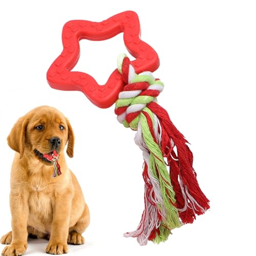 Kauspielzeug für Hunde, Mundpflege-Seil-Hundespielzeug, Weiches Hundespielzeug, zahnendes Haustierspielzeug, Welpenspielzeug in Lebensmittelqualität für Hunde, Welpen, zum Spielen von Holdes