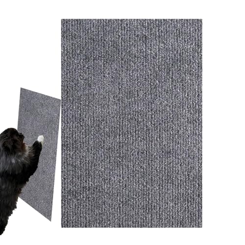 Selbstklebend Kratzteppich Katze Wand, Kratzmatte Katze,Kratzbretter Katze Wand,Kratzbrett Katzen,Katzen Kratzwand,Katzenkratzbretter,1 Stück, 30/40/60x100cm von Holdes