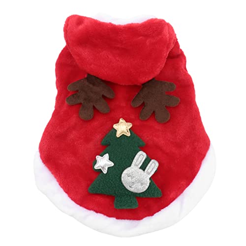 Holibanna Pet Hund Katze Weihnachten Rentier Kostüm Hund Kleid Winter Weste Weihnachten von Holibanna