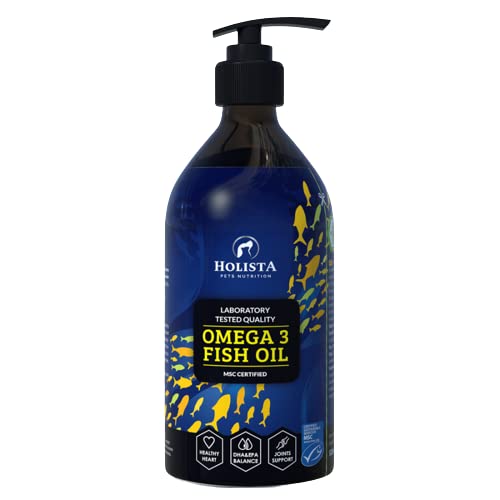 Holista Omega 3 Fish Oil 500 ml Hundeöl Katze von Holista