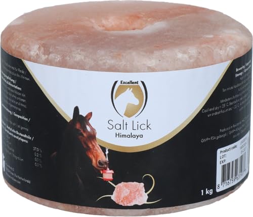 Excellent Horse - Leckstein Himalaya - Salzquelle - Geeignet für Pferde - 1 kg von Holland Animal Care