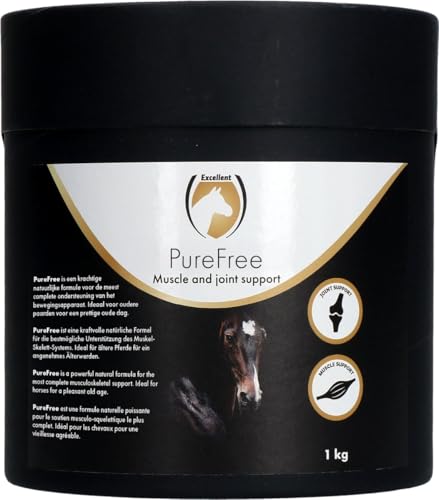 Excellent Horse PureFree - 1 kg - Natürliches Nahrungsergänzungsmittel für Pferde von Holland Animal Care