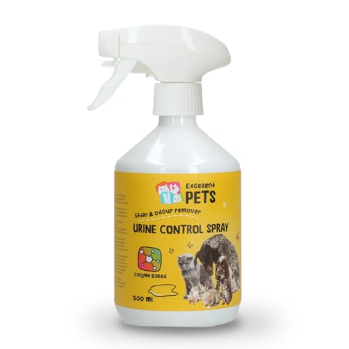 Holland Animal Care Excellent Urine Control Spray 500 ml - Geruchsneutralisierer - Entfernt Urinflecken und -Geruch - Sauberkeitserziehung für Hunde - Für Haustiere von Holland Animal Care