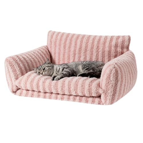 Hollypet Flauschiges Plüsch, multifunktional, doppellagig, weich, orthopädisches Sofa, Nest für kleine Katzen und Hunde (25 x 20 x 13 cm) von Hollypet