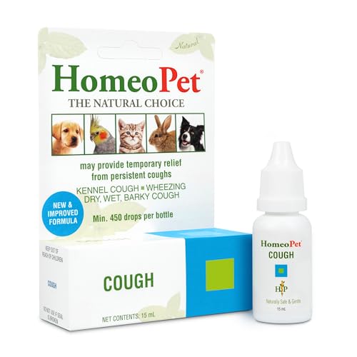 HomeoPet 24298/63 Natural Remedy Range (Product: Cough) von HomeoPet