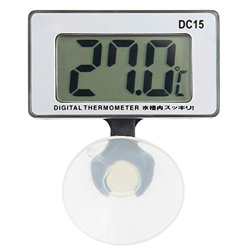 Homeriy Aquarium Thermometer,Digitales Thermometer Wasserdicht,Mini Aquarium LCD-Thermometer mit Saugnapf für Terrarium Aquarium Fish Tank von Homeriy