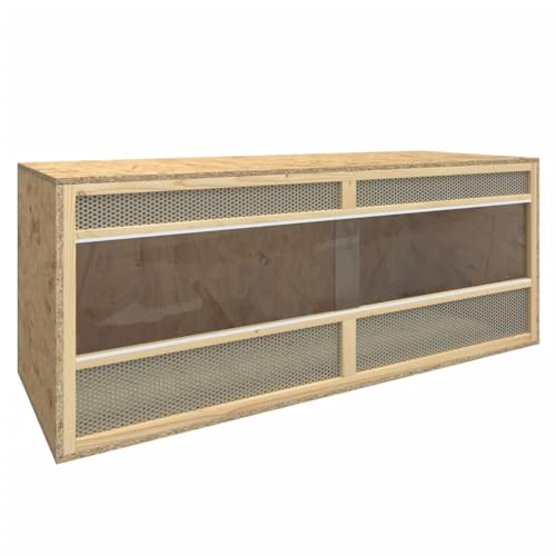 Homgoday Terrariummöbel aus mehrschichtigem Holz, 120 x 50 x 50 cm, Dekoration für Möbel, für Innen- und Außenbereiche, für Wohnzimmer und Büro von Homgoday