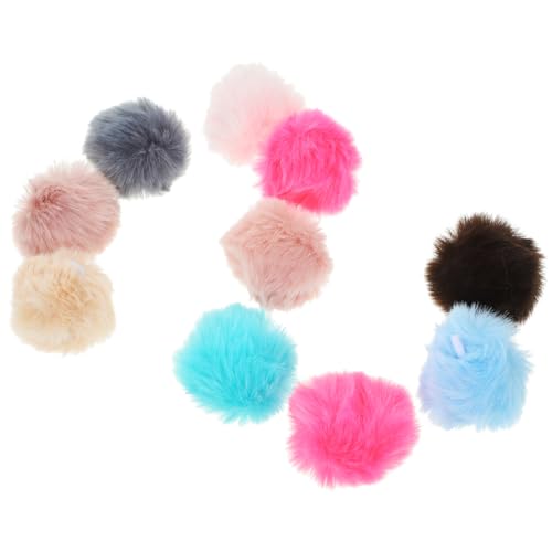 Homoyoyo 10 Stück Pompons Katzenspielzeug – Flauschige Puschel Bälle Für Katzen - Ideal Zum Und Dekorieren - Perfektes Für Katzenliebhaber Und Ihre Pelzigen Freunde von Homoyoyo