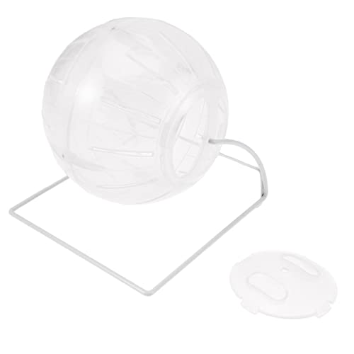 Homoyoyo 4-in-1 Hamster Gymnastikball Multifunktionale Hamsterkugel Für Zwerghamster Rennmäuse Und Chinchillas Transparentes Laufrad Für Aktive Haustiere von Homoyoyo