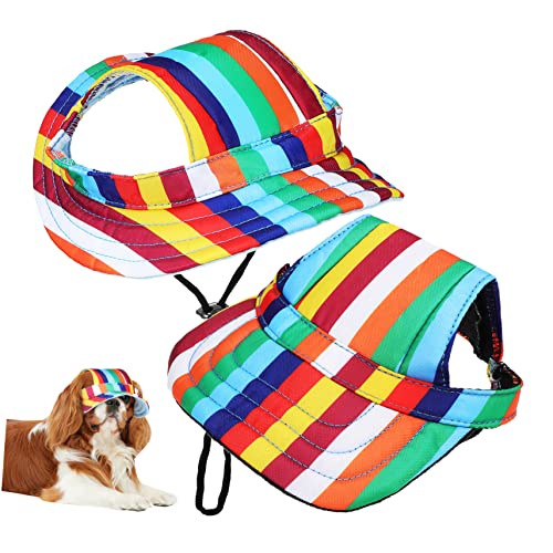 Homoyoyo Outdoor-Hut 2 STK Hut Kleine Hundemützen Haustierkappe Hund Bucket Hat Sportmützen Für Hunde Welpenmützen Für Haustiere Im Freien Prinzessin Hundemütze Duschhaube Sommer Segeltuch von Homoyoyo