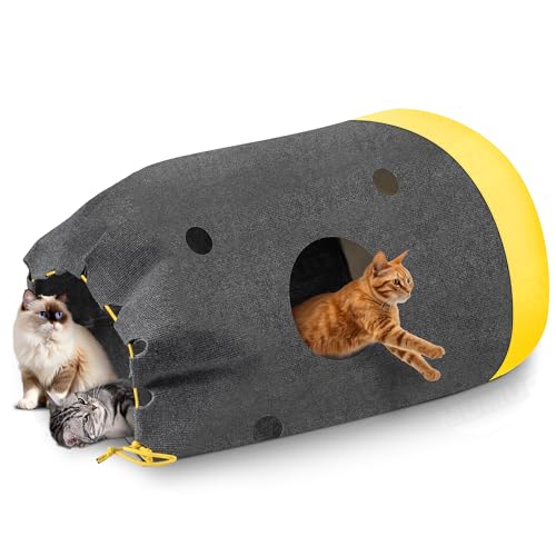 Katzenteppich, Interaktives Katzenspielzeug Spielmatte, Katzen BeschäFtigung Spielmatte Pfotenjagd Katze, Katzenspielzeug SelbstbeschäFtigung mit Individuellen Formen zur BeschäFtigung Deiner Katze von Homrich