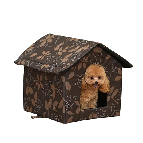 HonanEU Katzenhaus Outdoor Winter Hundehütte Outdoor Outdoor Warm Scheune Zelt für Haustiere von HonanEU