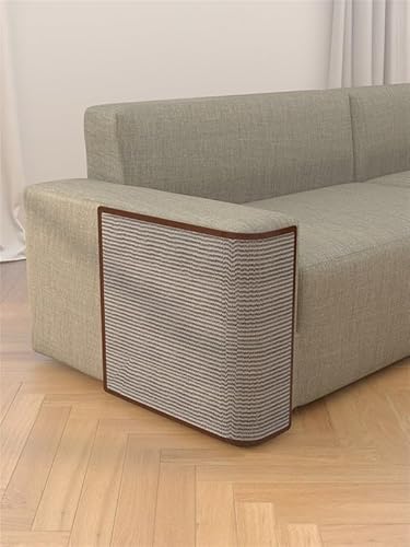 Sisal Katzenkratzmatte Natur Sofaschoner für Bett Fußecke Indoor von HonanEU